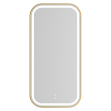 Newport 900 x 450mm Rectangle LED Bathroom Mirror
